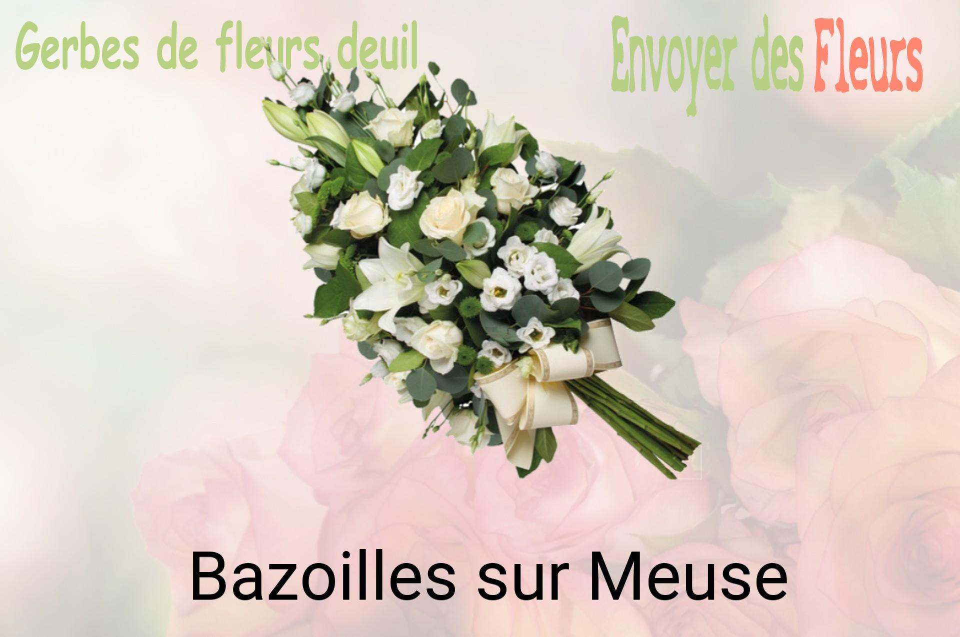 Gerbe de fleurs de deuil livrée à Bazoilles-sur-Meuse